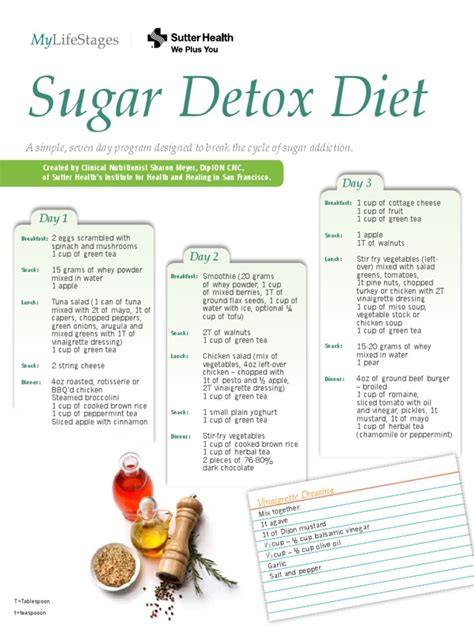 Sugar Detox Diet Plan | Salad | Foods | Free 30-day Trial | Scribd