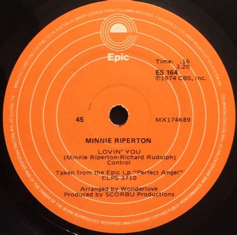 Minnie Riperton - Lovin' You (1974, Vinyl) | Discogs