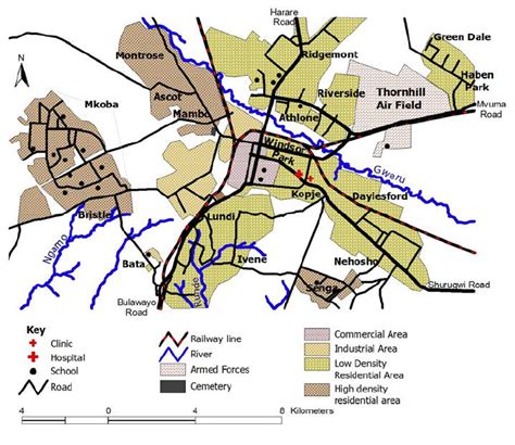 Gweru Residential Areas. Source: [14]. | Download Scientific Diagram