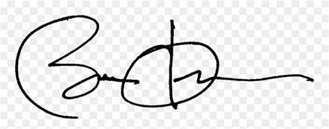 Download Barack Obama Signature Png Clipart (#1968397) - PinClipart