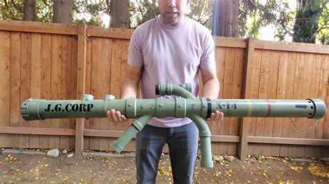 Homemade Rocket Launcher (Part 1) - YouTube