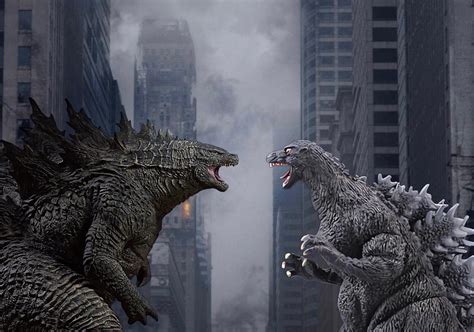 Legendary Godzilla vs Heisei Godzilla by spoiledbrat123 on DeviantArt