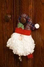 Christmas Door Hanger Santa Free Stock Photo - Public Domain Pictures