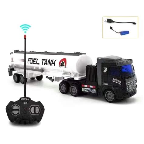 Wireless Remote Control Transporter Container Truck Simulation Heavy Truck Toy - Walmart.com