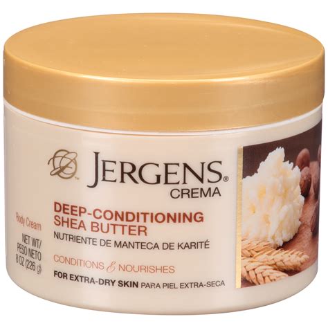 Jergens Crema Deep-Conditioning Shea Butter Body Cream 8 OZ PLASTIC JAR - Beauty - Skin Care ...