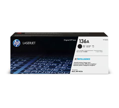 HP 136A LaserJet Toner Cartridge for HP Laserjet M211, MF236 Printers ...