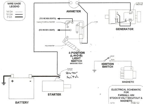 Farmall H Alternator Wiring Diagram | Wiring Diagram - Farmall H Wiring ...