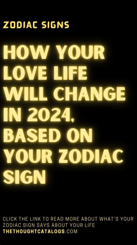 Your Love Life Will Change In 2024 Based On Zodiac