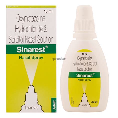 Sinarest Nasal Spray - Uses, Dosage, Side Effects, Price, Composition | Practo