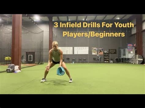 3 Infield Drills For Youth Players/Beginners - YouTube