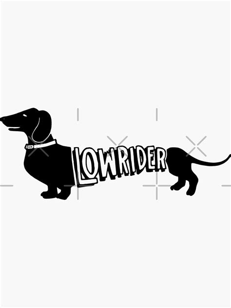 "Original Lowrider" Sticker by realmatdesign | Redbubble