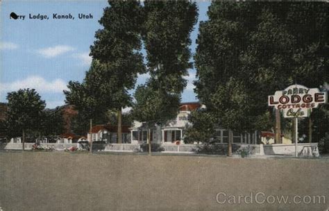 Parry Lodge Kanab, UT Postcard