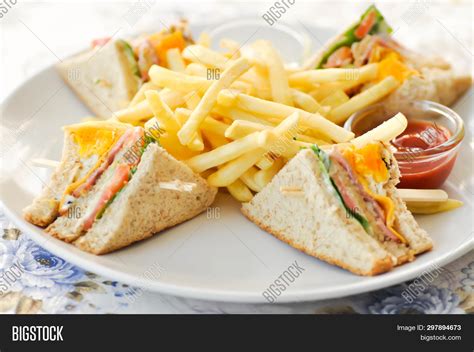 Club Sandwich Ham Egg Image & Photo (Free Trial) | Bigstock