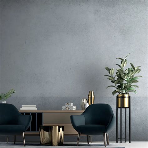 Wall Mural Photo Wallpaper Concrete wall with strip Nr. u97227 | Uwalls