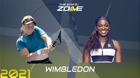 2021 Wimbledon Championships Third Round – Ludmilla Samsonova vs Sloane ...