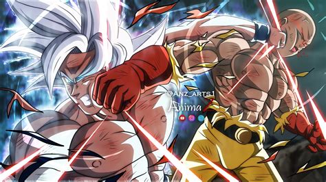 ArtStation - Goku Ultra Instinct VS Saitama