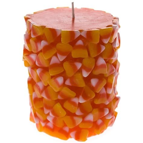 3x4 Candy Corn Pillar Candle | Collections | Holidays | Halloween ...