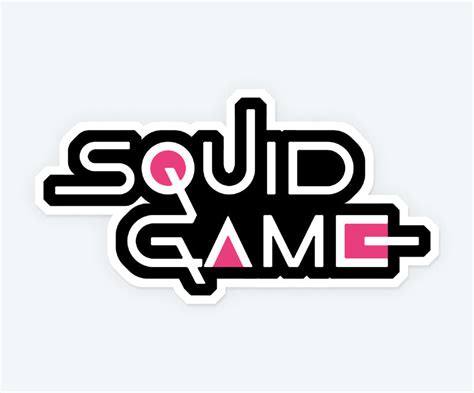 Squid Game Logo Sticker – Stickkar.in