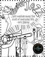 Jazz Dancing Coloring Pages sketch template