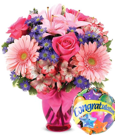 Pink Delight Bouquet Congratulations at From You Flowers