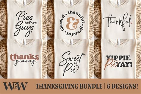 Thanksgiving Shirt SVG Bundle | SVG Bundle