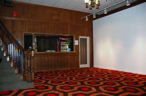 The Overlook Hotel Carpet Installation — The World of Kitsch