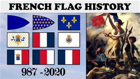 French Flag History. Every French Flag 987-2020. - YouTube