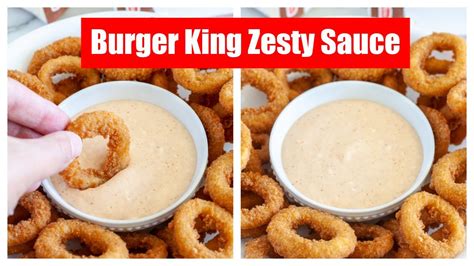 Burger King Zesty Sauce - YouTube