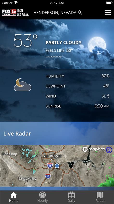 Las Vegas Weather Radar-FOX5 para iPhone - Download