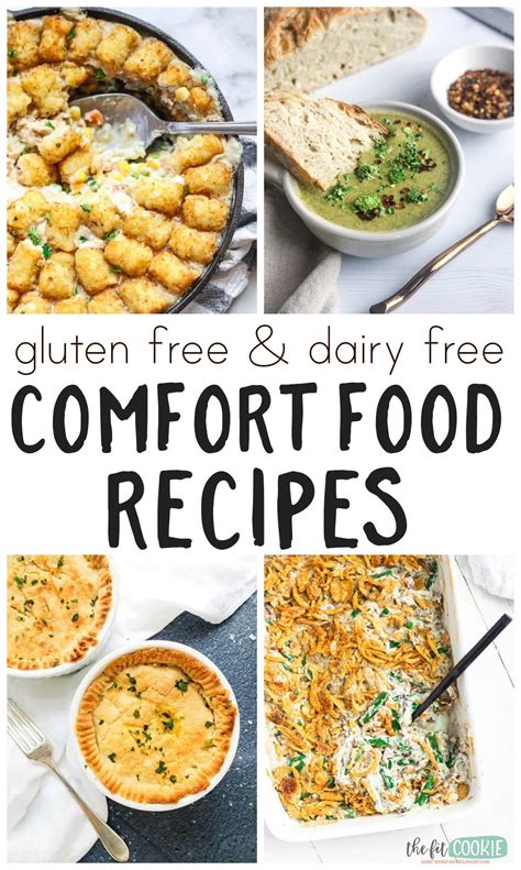 Gluten Free Dairy Free Comfort Food Recipes • The Fit Cookie