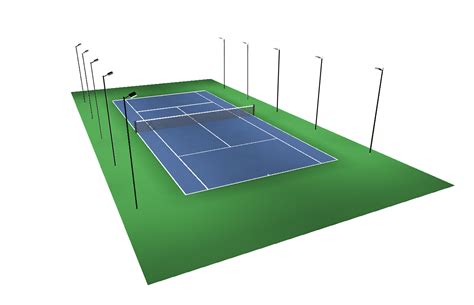 Brite Court Tennis Lighting Outdoor LED Tennis Lighting - Brite Court ...