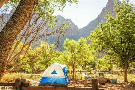 All About Camping in Zion National Park - Dirt In My Shoes