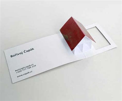 Pop-Up Business Cards: 38 Unique Examples