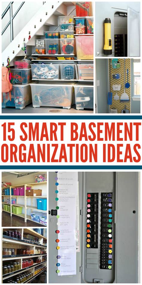 Tips for an Organized Basement