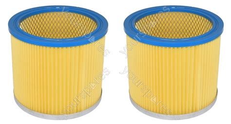 Goblin Aquavac Early Wet & Dry Corrugated Vacuum Cleaner Filter X 2 UFIXT-1-000160 by Ufixt