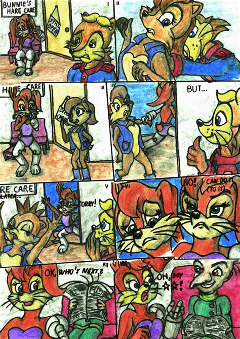 Sonic Satam comics 2016 - Bunnie's do by elfman83ml on DeviantArt