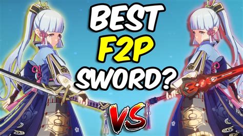 What is Ayaka’s BEST F2P / Low Spender weapon? (Amenoma Kageuchi, Blackcliff Longsword & more ...