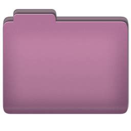 Pink folder icon png - lasemzombie