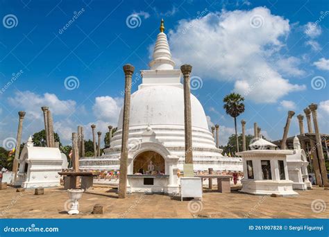 Thuparamaya dagoba stupa stock photo. Image of asia - 261907828