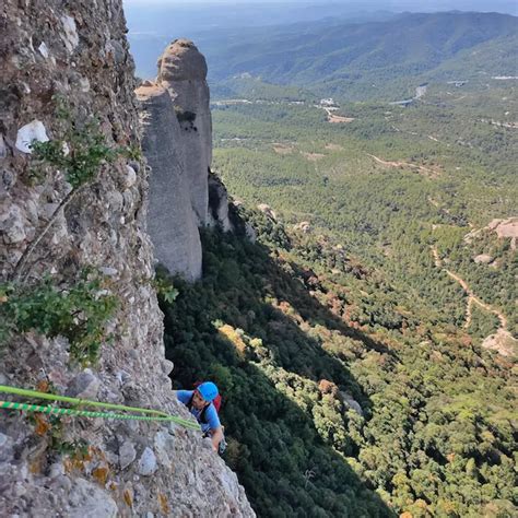 Rock Climbing in Montserrat near Barcelona. 1-day trip