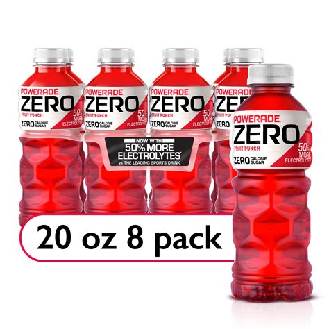 POWERADE Zero Sugar Fruit Punch Sports Drink (8 Chile | Ubuy