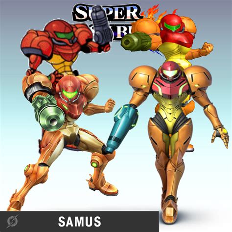 Super Smash Bros: Samus by BatNight768 on DeviantArt