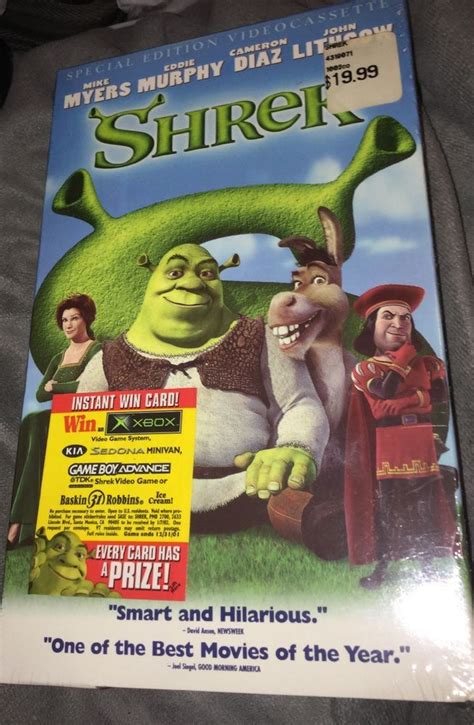 Shrek Ice Age Vhs