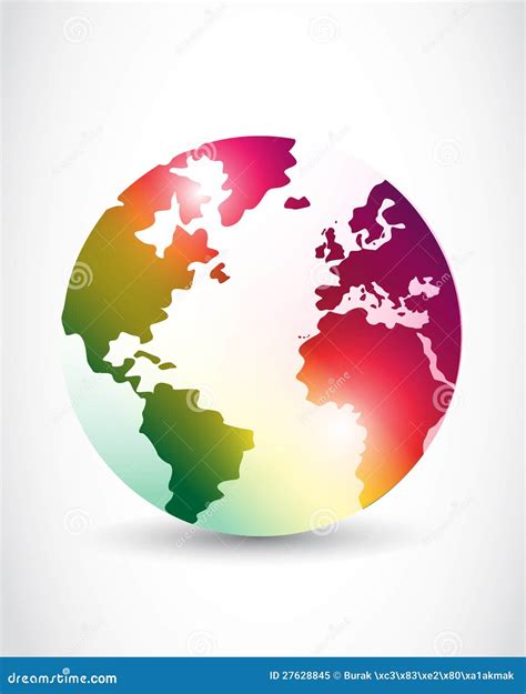 Abstract Colorful World Design Royalty Free Stock Photo - Image: 27628845