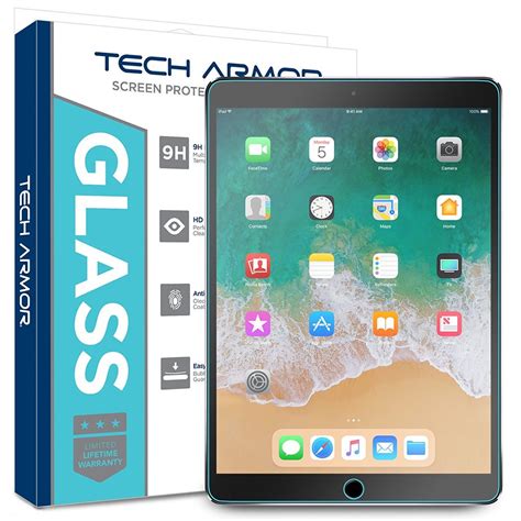 Tech Armor Premium Ballistic Glass Screen Protector for Apple iPad Pro 9.7-inch (2016/2017) [1 ...