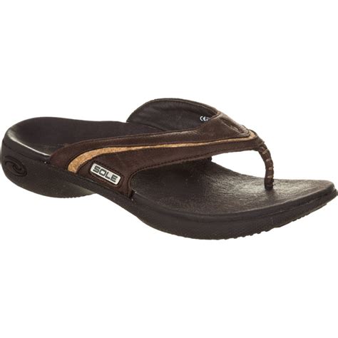 Sole Premium Leather Flip Flops - Men's - Footwear