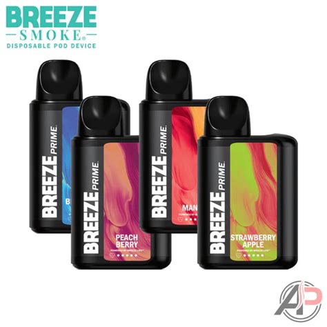 Which Flavors Breeze Smoke Prime Edition 6000 Puff Disposable Vape Off ...