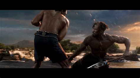 Black Panther - T'Challa vs Killmonger First Fight [HD] - YouTube