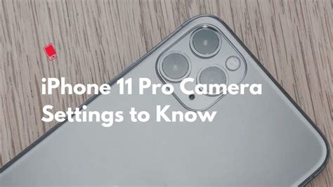 iPhone 11 and iPhone 11 Pro Camera Settings You Must Know About - iPhone Hacks | #1 iPhone, iPad ...