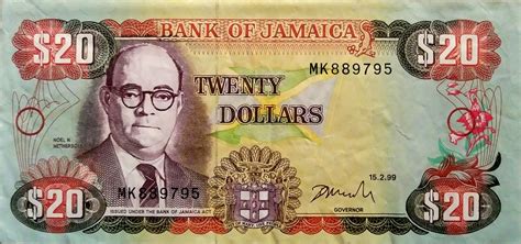 20 Dollars - Jamaïque – Numista